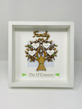 Load image into Gallery viewer, Family Tree Frame Green Gem Birds