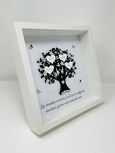 Load image into Gallery viewer, Quote 'Branches On A Tree' Family Tree Frame - Black