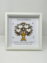 Load image into Gallery viewer, Grandchildren Quote Family Tree Frame