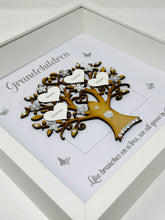 Load image into Gallery viewer, Grandchildren Quote Family Tree Frame