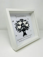Load image into Gallery viewer, Grandchildren Quote Family Tree Frame - Black