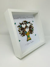 Load image into Gallery viewer, 55th Emerald 55 Years Wedding Anniversary Frame - Message