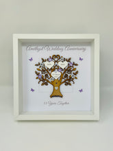 Load image into Gallery viewer, 33rd Amethyst 33 Years Wedding Anniversary Frame - Message