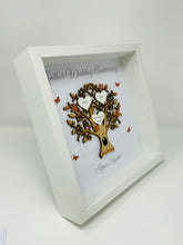 Load image into Gallery viewer, 3rd Leather 3 Years Wedding Anniversary Frame - Message