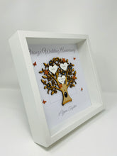 Load image into Gallery viewer, 8th Bronze 8 Years Wedding Anniversary Frame - Message