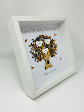 Load image into Gallery viewer, 7th Copper 7 Years Wedding Anniversary Frame - Message