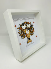 Load image into Gallery viewer, 22nd Copper 22 Years Wedding Anniversary Frame - Message