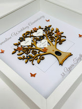 Load image into Gallery viewer, 38th Tourmaline 38 Years Wedding Anniversary Frame - Message