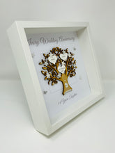 Load image into Gallery viewer, 14th Ivory 14 Years Wedding Anniversary Frame - Message