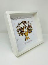 Load image into Gallery viewer, 9th Pottery 9 Years Wedding Anniversary Frame - Message