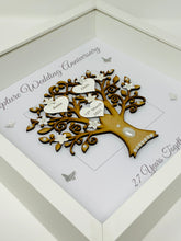 Load image into Gallery viewer, 27th Sculpture 27 Years Wedding Anniversary Frame - Message