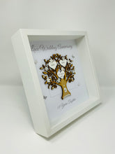 Load image into Gallery viewer, 13th Lace 13 Years Wedding Anniversary Frame - Message