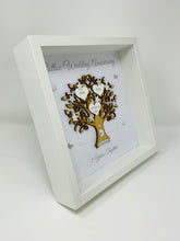 Load image into Gallery viewer, 2nd Cotton 2 Years Wedding Anniversary Frame - Message