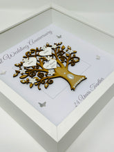 Load image into Gallery viewer, 24th Opal 24 Years Wedding Anniversary Frame - Message