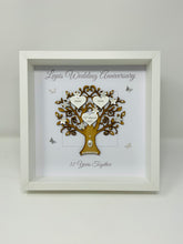 Load image into Gallery viewer, 32nd Lapis 32 Years Wedding Anniversary Frame - Message