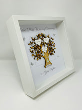 Load image into Gallery viewer, 23rd Silver Plate 23 Years Wedding Anniversary Frame - Message