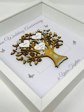 Load image into Gallery viewer, 6th Iron 6 Years Wedding Anniversary Frame - Message