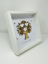 Load image into Gallery viewer, 70th Platinum 70 Years Wedding Anniversary Frame - Message