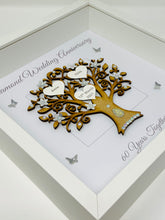 Load image into Gallery viewer, 60th Diamond 60 Years Wedding Anniversary Frame - Message