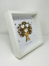 Load image into Gallery viewer, 11th Steel 11 Years Wedding Anniversary Frame - Message