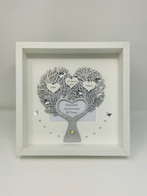 Load image into Gallery viewer, 60th Diamond 60 Years Wedding Anniversary Frame - Heart Tree Metallic