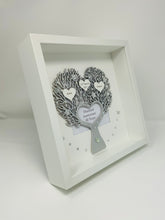 Load image into Gallery viewer, 60th Diamond 60 Years Wedding Anniversary Frame - Heart Tree Metallic