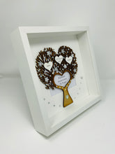Load image into Gallery viewer, 70th Platinum 70 Years Wedding Anniversary Frame - Heart Tree