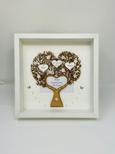 Load image into Gallery viewer, 30th Pearl 30 Years Wedding Anniversary Frame - Heart Tree