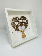 Load image into Gallery viewer, 30th Pearl 30 Years Wedding Anniversary Frame - Heart Tree