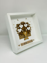 Load image into Gallery viewer, Scrabble Family Tree Frame - Neutral Beige