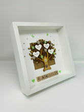 Load image into Gallery viewer, Scrabble Family Tree Frame - Green