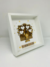 Load image into Gallery viewer, Scrabble Family Tree Frame - Yellow