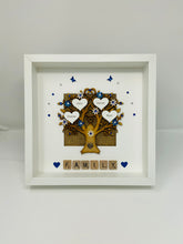 Load image into Gallery viewer, Scrabble Family Tree Frame - Royal Blue