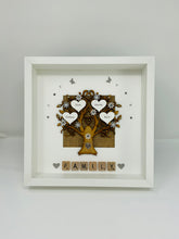 Load image into Gallery viewer, Scrabble Family Tree Frame - Grey