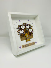 Load image into Gallery viewer, Scrabble Family Tree Frame - Lilac