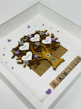 Load image into Gallery viewer, Scrabble Family Tree Frame - Lilac