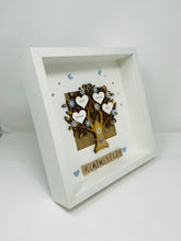 Load image into Gallery viewer, Scrabble Family Tree Frame - Pale Blue