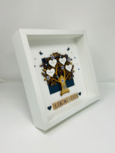 Load image into Gallery viewer, Scrabble Family Tree Frame - Classic Royal Blue