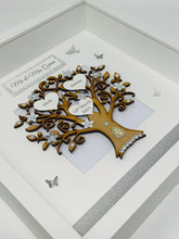 Load image into Gallery viewer, Wedding Day Tree Frame - Silver Glitter