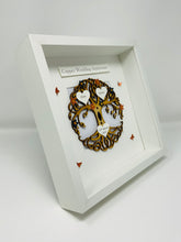 Load image into Gallery viewer, 22nd Copper & Black 22 Years Wedding Anniversary Frame - Tree Of Life