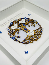 Load image into Gallery viewer, 45th Sapphire 45 Years Wedding Anniversary Frame - Tree Of Life