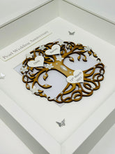 Load image into Gallery viewer, 30th Pearl 30 Years Wedding Anniversary Frame - Tree Of Life