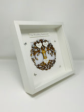 Load image into Gallery viewer, 10th Tin 10 Years Wedding Anniversary Frame - Tree Of Life