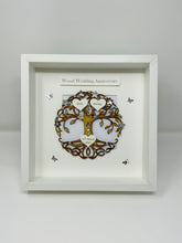 Load image into Gallery viewer, 5th Wood 5 Years Wedding Anniversary Frame - Tree Of Life