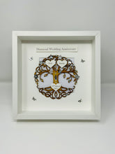 Load image into Gallery viewer, 60th Diamond 60 Years Wedding Anniversary Frame - Tree Of Life