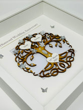 Load image into Gallery viewer, 60th Diamond 60 Years Wedding Anniversary Frame - Tree Of Life