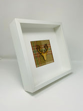 Load image into Gallery viewer, Stag Head Frame - Mustard & Orange - STA 3