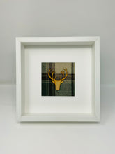 Load image into Gallery viewer, Stag Head Frame - Red & Mustard (6)