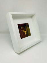 Load image into Gallery viewer, Stag Head Frame - Red & Mustard (6)