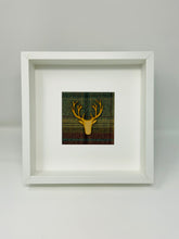 Load image into Gallery viewer, Stag Head Frame - Red & Blue (8)